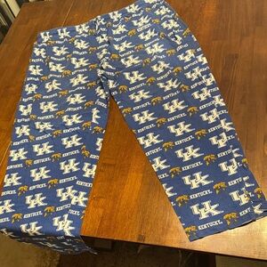 Men’s Blue university of Kentucky Pajama pants